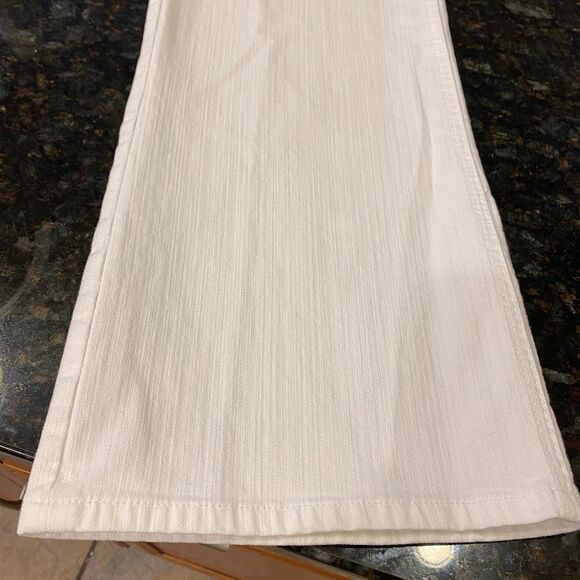 CHICO's Platinum ‘Charm Jean’ White Signed Size 3 (16) Boot Cut Spandex 37 x 31 - Picture 12 of 14